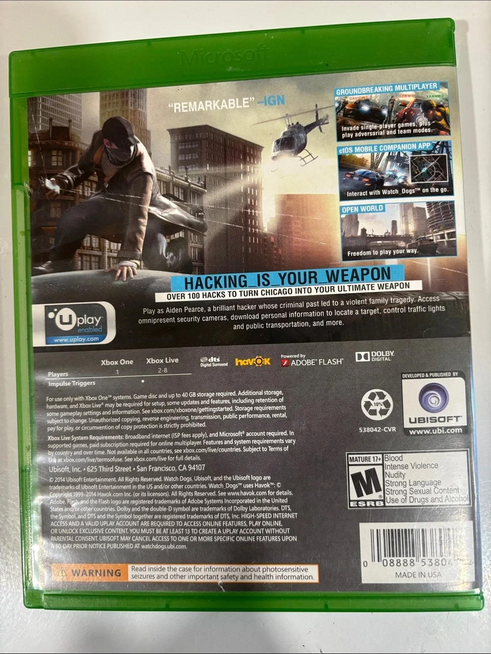 Xbox One Game Bundle‎ Assassin’s Creed Syndicate & Watch Dogs Tested